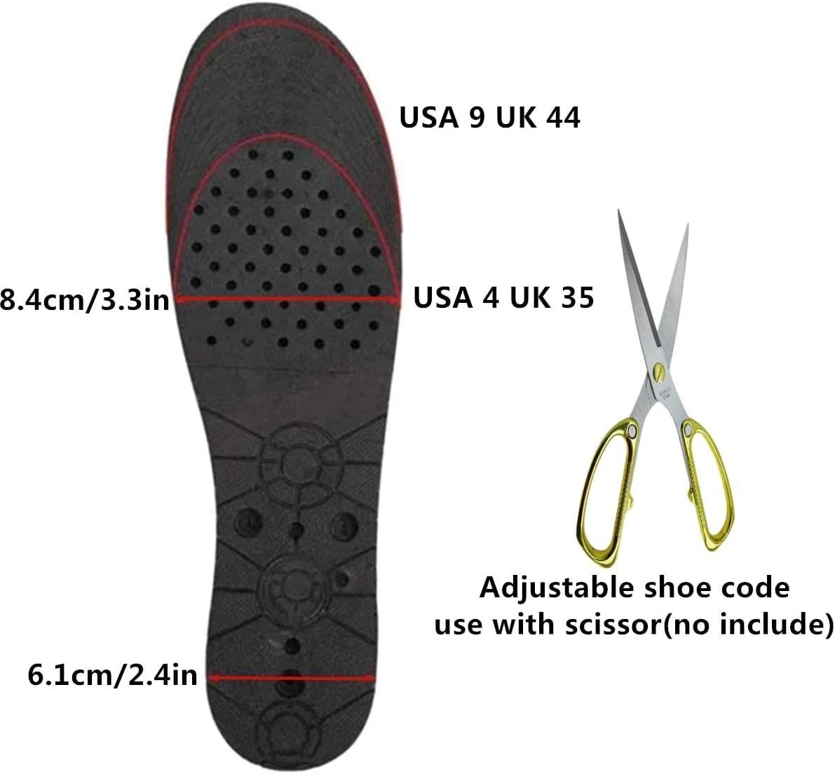Adjustable Shoe Size Reducer & Filler Set – Fits USA 4–9 / UK 35–44 - Image 2